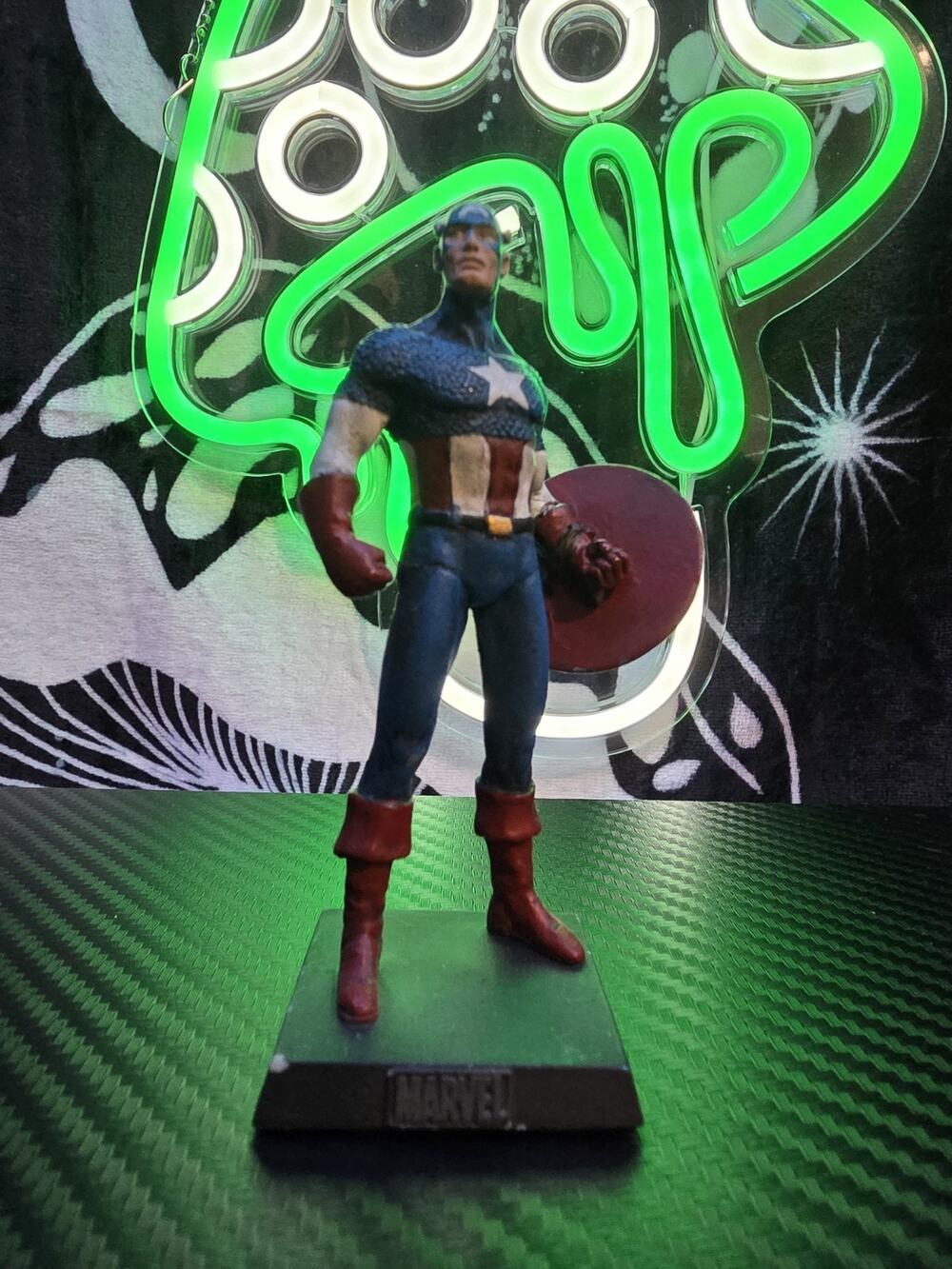 Eaglemoss Marvel Captain America #04 AJP/9930 3.5" 2006